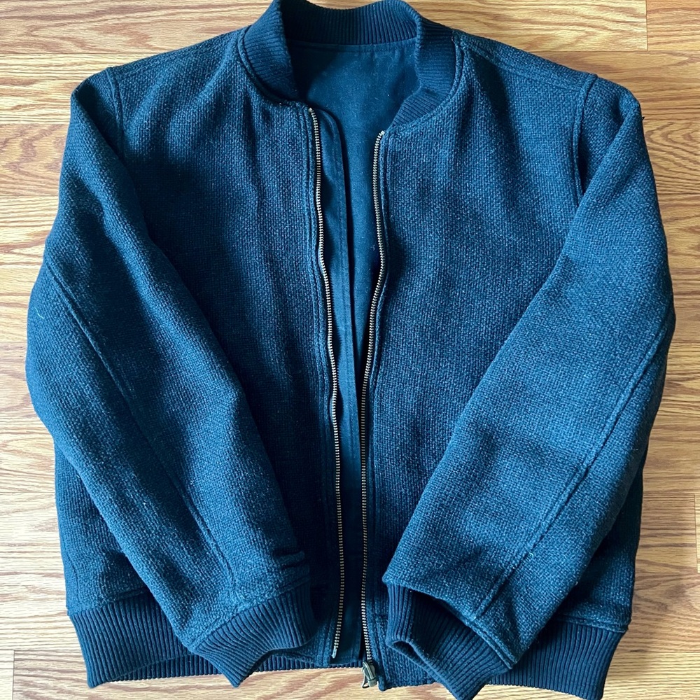 Men's Black Reversible Jacket